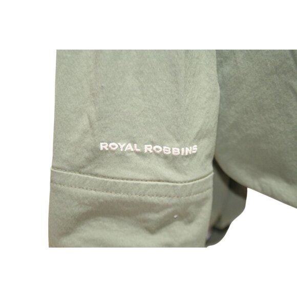 Royal Robbins Discovery Jacket II M Olive Travel Hiking Convertible Pockets - Picture 2 of 11